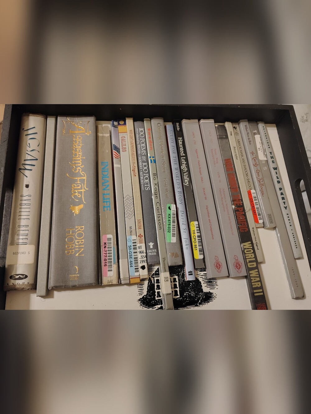 20 Grey & Silver Cut Book Spines | Craft & Junk Journal Supply Lot